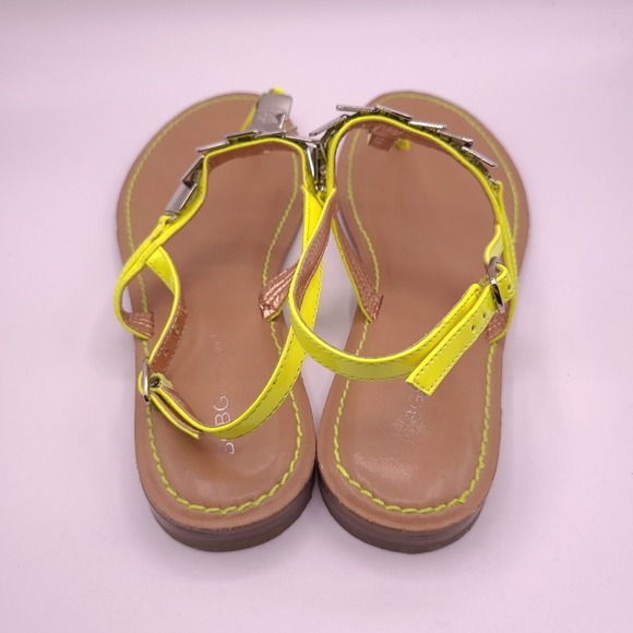 BCBGENERATION Yellow Flip Flops Size 8.5 - Picture 7 of 8